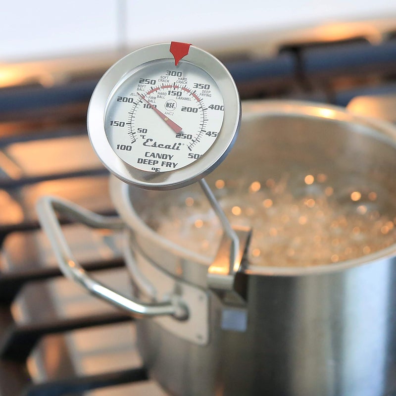 Escali AHC2 Stainless Steel Deep Frying and Candy Thermometer with Pot Clip, 12-Inch Probe with Candy Temperature Zones, NSF Certified - Image 5